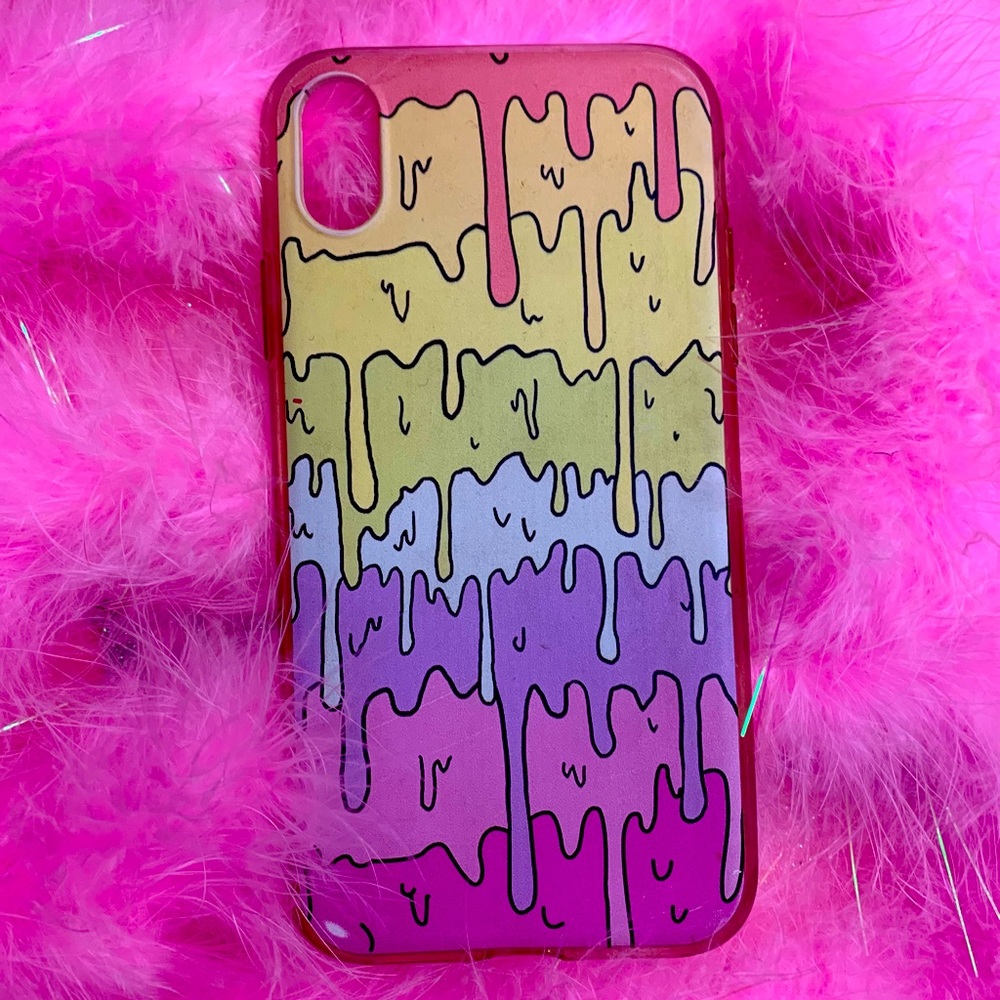 Colorful ink iPhone case